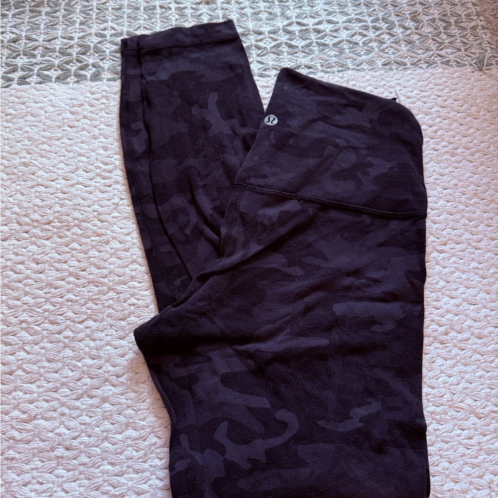 lululemon Black Camo leggings